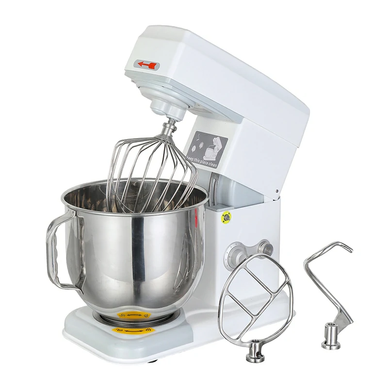 7-Liter Variable Speed Planetary Mixer – High-Torque, 0–1000 rpm for Professional Use