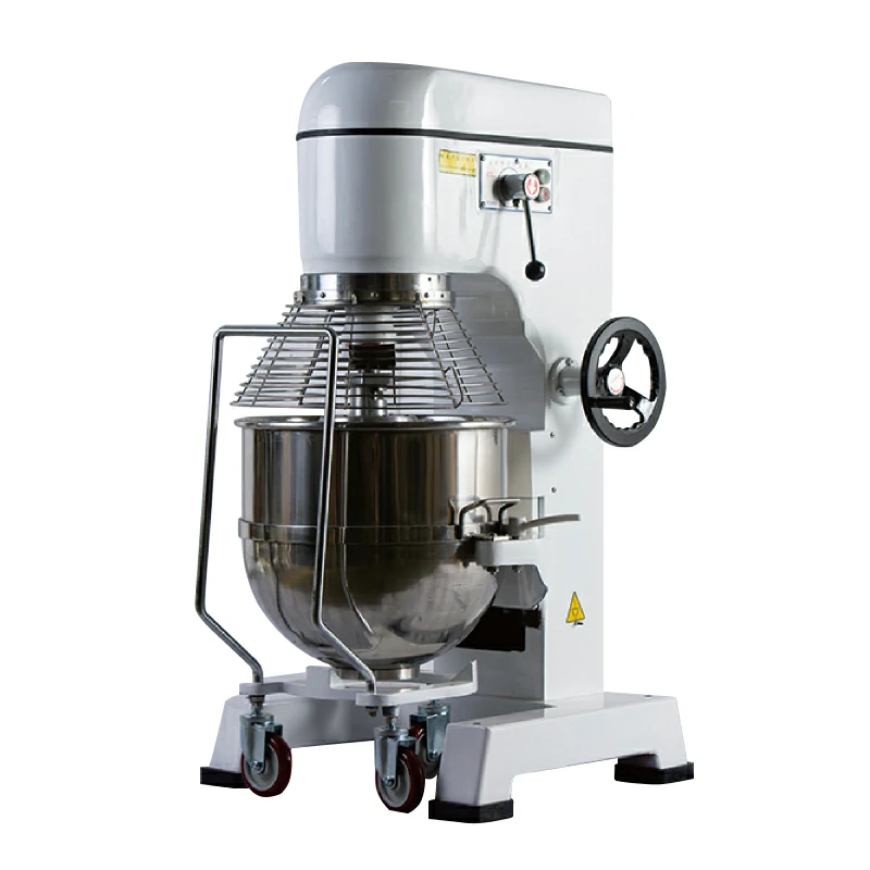 60-Liter Industrial Planetary Mixer – Heavy-Duty, 3-Speed, with Safety Guard & Emergency Stop