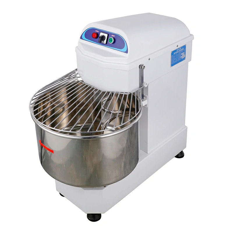Classic Commercial Dough Mixer – Stainless Steel, CE Certified, Variable Frequency with Reverse