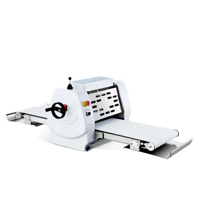 Tabletop Dough Sheeter – 450mm Width, Stainless Steel, Imported Belt, Emergency Stop for Continuous Production