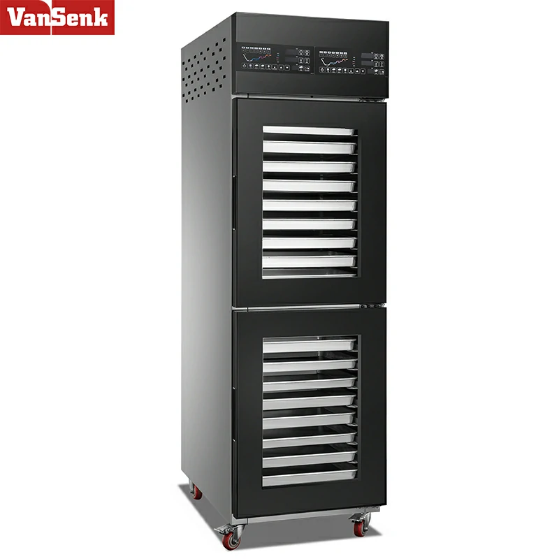 Commercial Dual-System Glass Door Retarder Proofer Cabinet