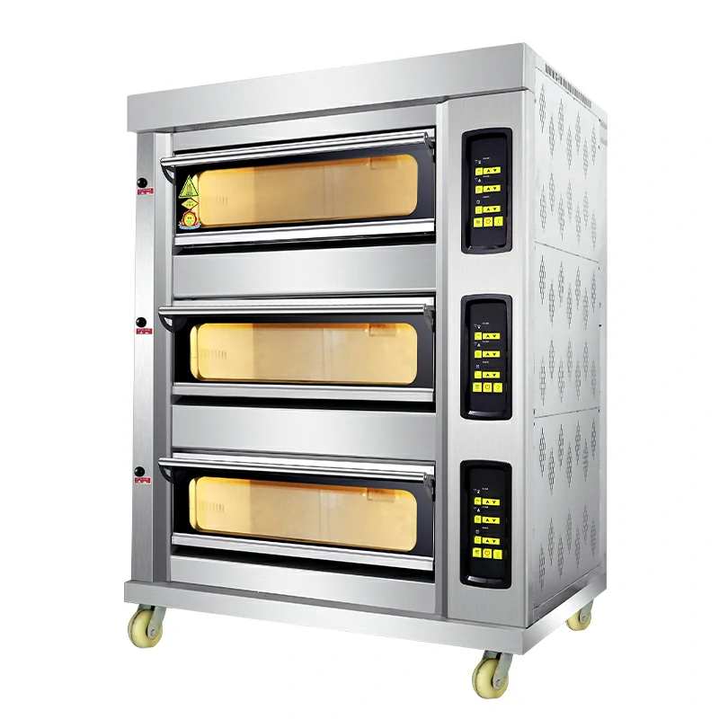 Three-Deck Six-Tray Gas Oven